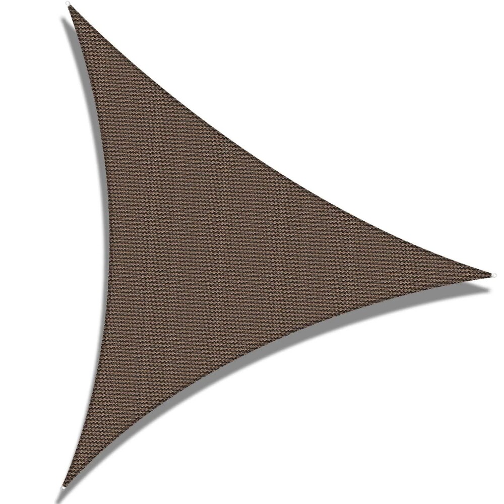 Sun Shade Sail Triangle Canopy Cover UV Block Sunshade for Yard Outdoor 8x8x8